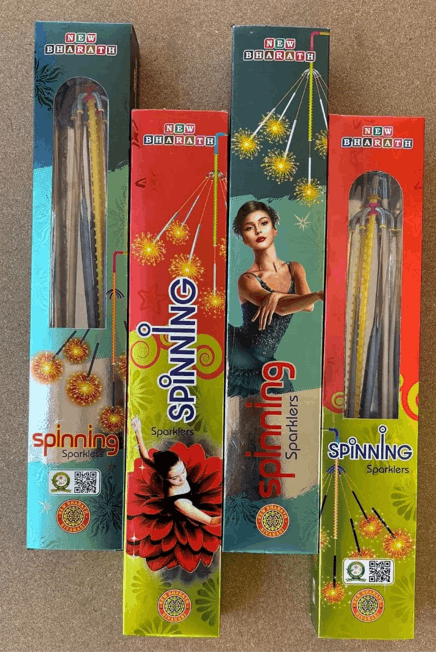 Spinning Sparklers /Merry GO Round