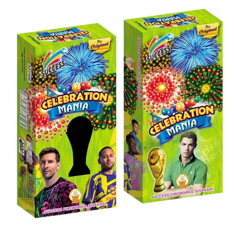 Messi - Ronaldo - CelebrationMania ( Red , Green ,