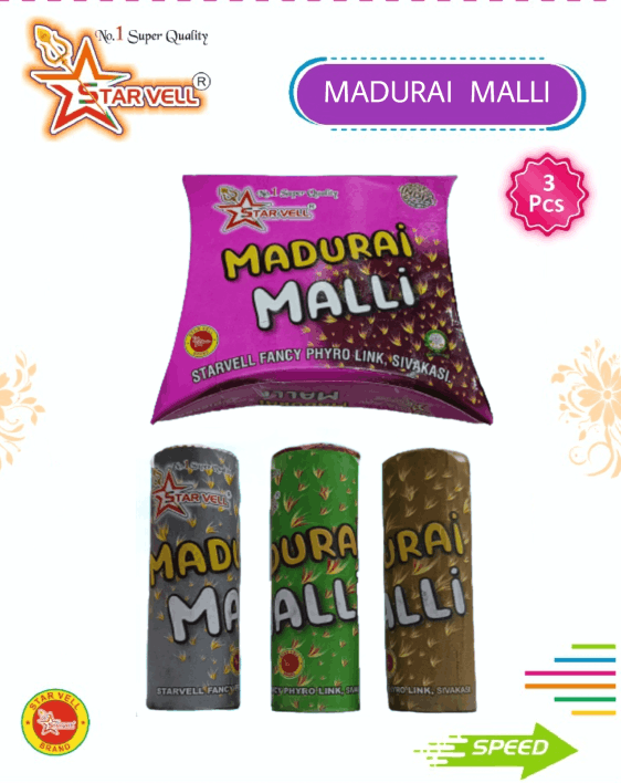 MADURAIMALLI- Sizziling Crackling Fountain