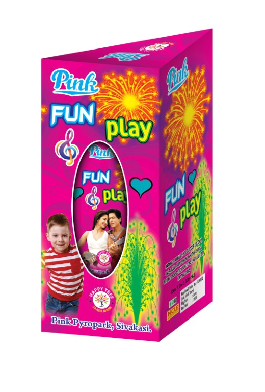 FUN & PLAY / PINK & POP Red & Green fountain +Mult