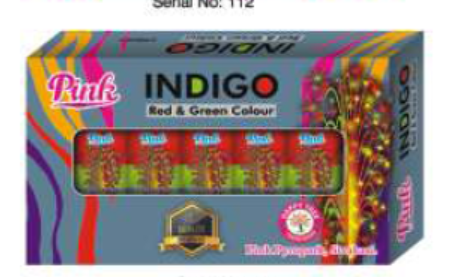 Indigo - Red / Green